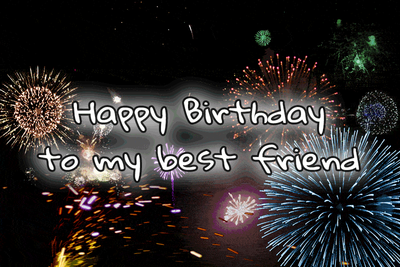 Happy Birthday Friend GIFs - 50 Animated Greeting Cards For Free